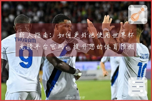 新人指南：如何更好地使用世界杯竞猜平台官网，提升您的体育预测体验