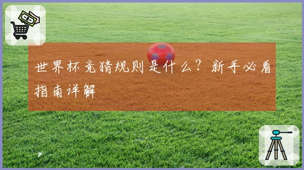 世界杯竞猜规则是什么？新手必看指南详解
